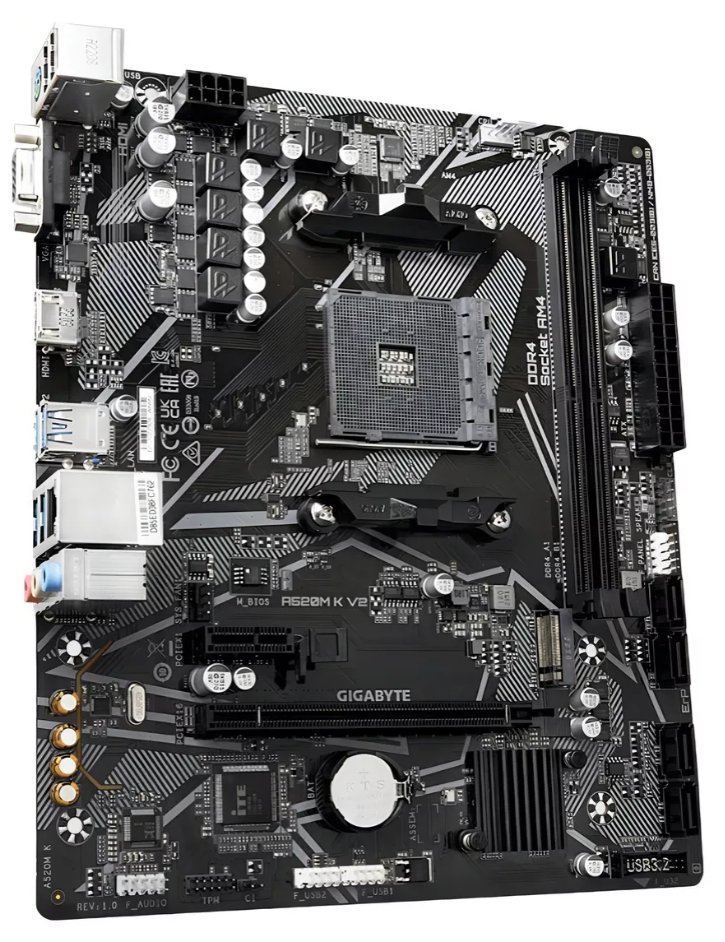 GIGABYTE A520M-K V2  AM4 RYZEN