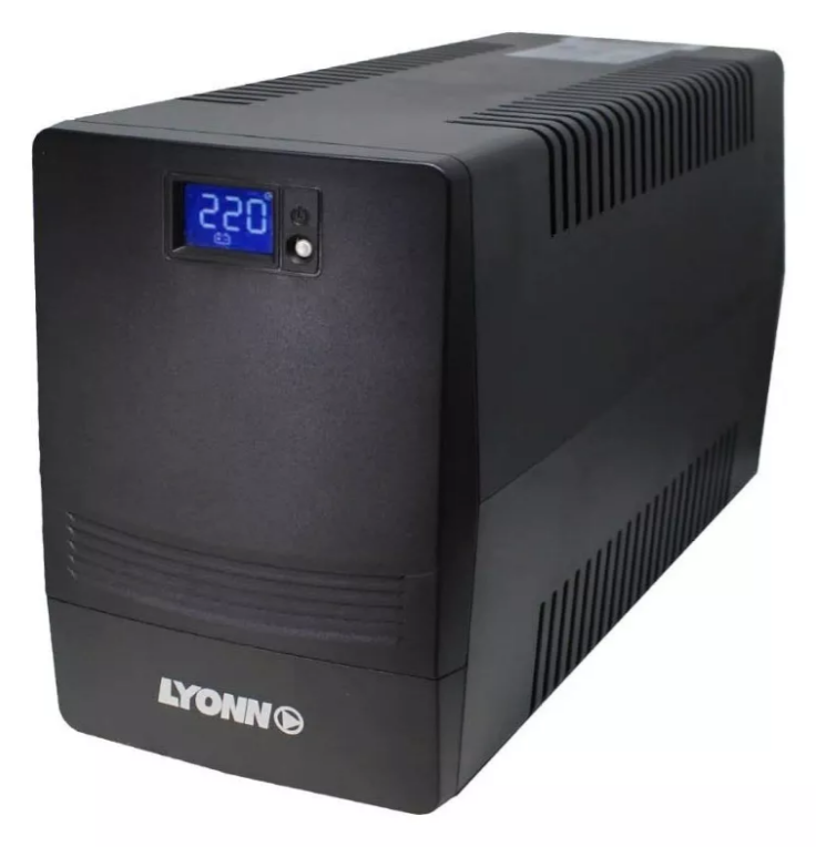 UPS + ESTAB LYONN 1200VA 10" C/DISPLAY