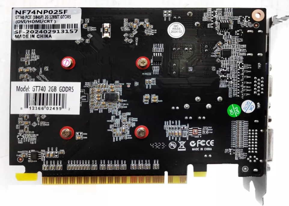 VGA GT 740 DDR5 2GB SENTEY 128 BIT