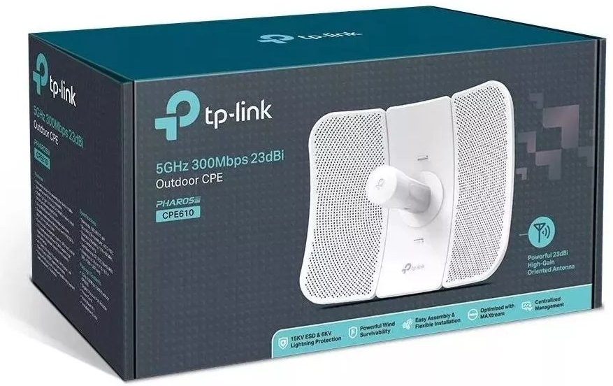ACC POINT TP-LINK CPE 610 GHZ 300N 23DBI POWER AP