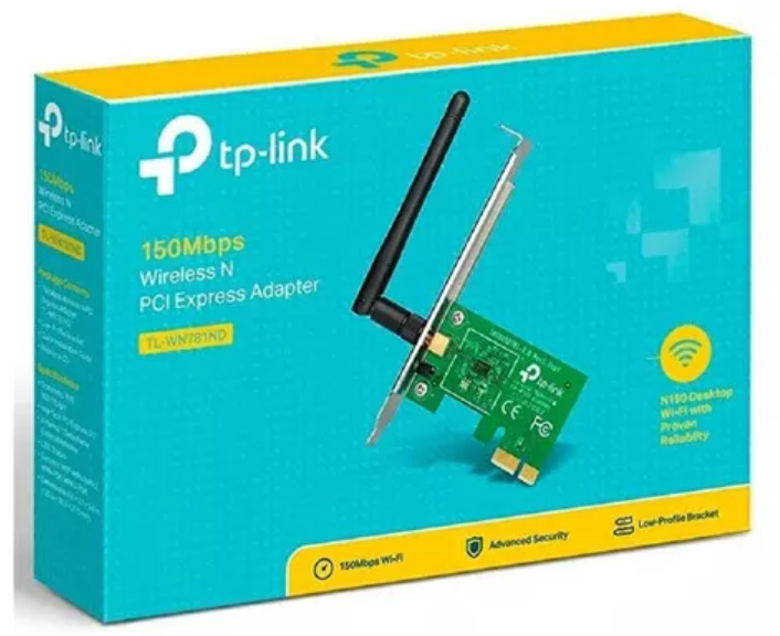 PLACA PCI-EXP WIRELESS TP-LINK 781ND 150N