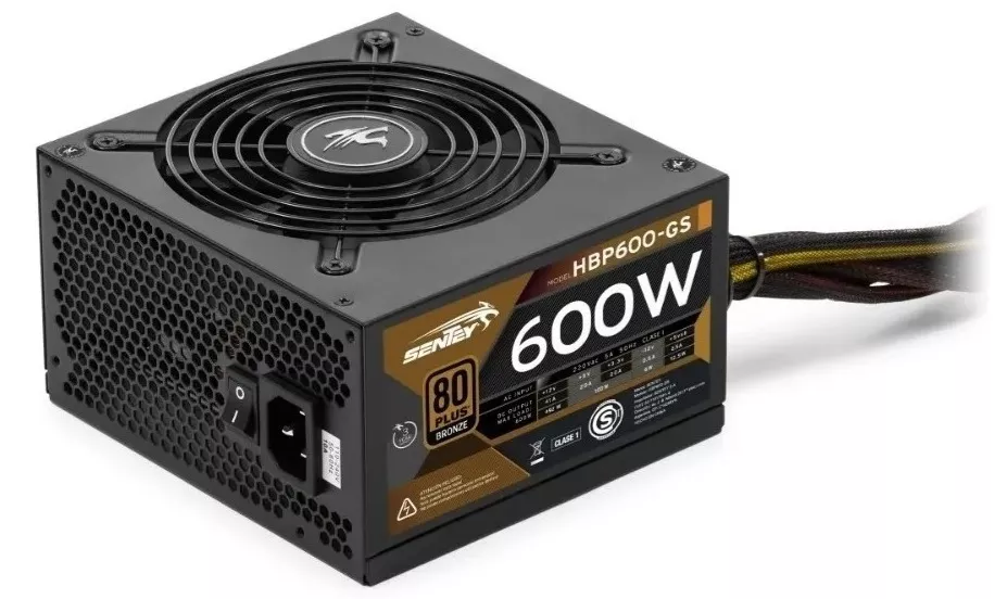 FUENTE ATX 600 SENTEY HBP600-GS 80