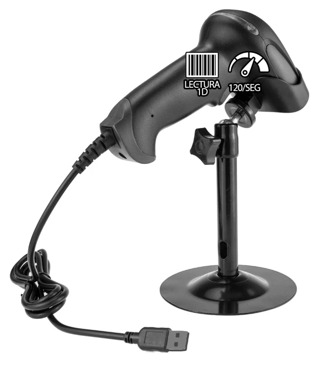 LECTOR CODIGO DE BARRAS NETMARK LC401 USB