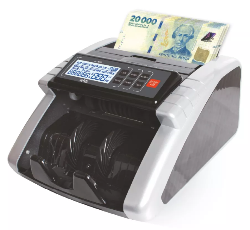 CONTADORA DE BILLETES OVERTECH AL-100