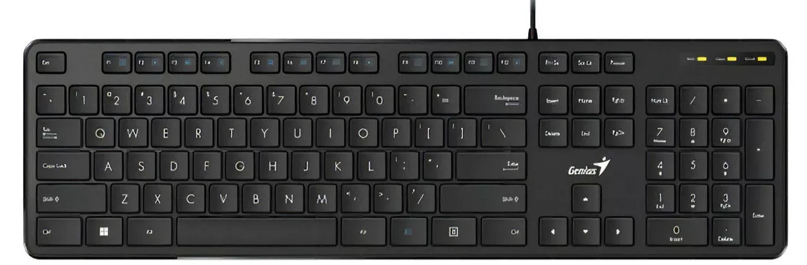 TECLADO GENIUS SLIM STAR M200 USB NEGRO