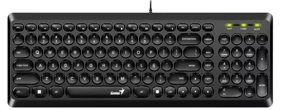 TECLADO GENIUS SLIM STAR Q200 USB MULTIMEDIA