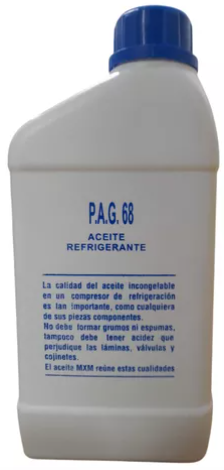 Aceite automotor PAG 68 X 1L r 134a MXM OIL