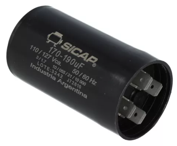 Capacitor de arranque 170 - 190