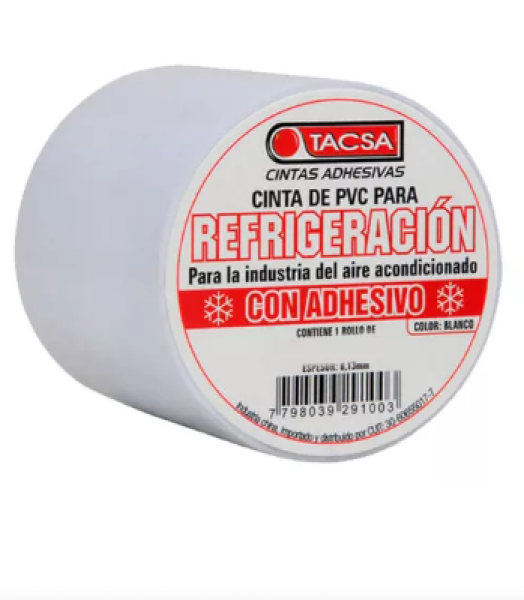 Cinta tacsa con pegamento