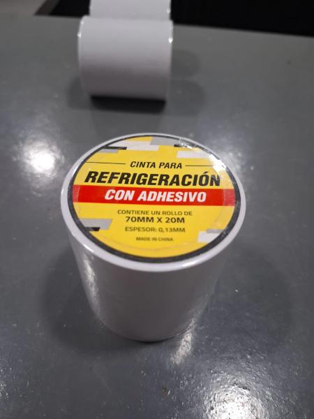 Cinta REFRIMAX con pegamento blanca