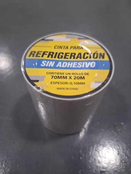 Cinta REFRIMAX SIN pegamento blanca