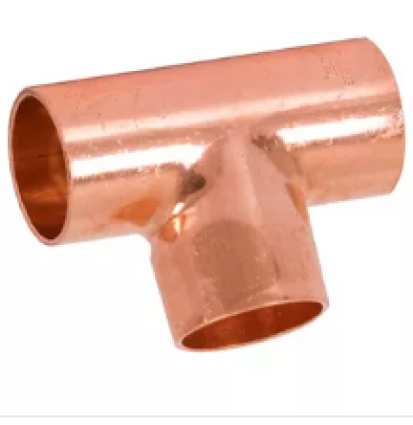 Tee de cobre de 1/2