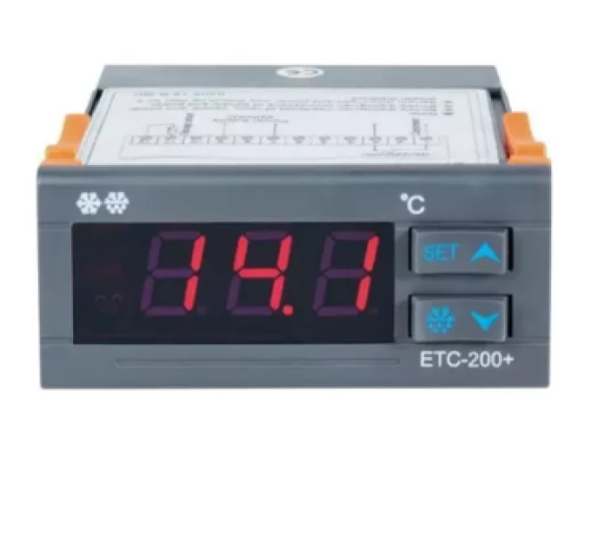Controlador digital etc 200 elitech 220 v