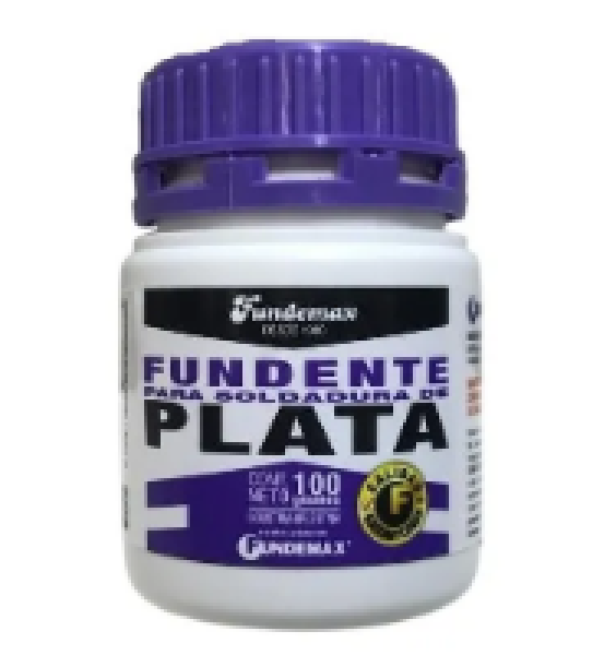 Fundente para soldar con plata fundemax x 100 grs