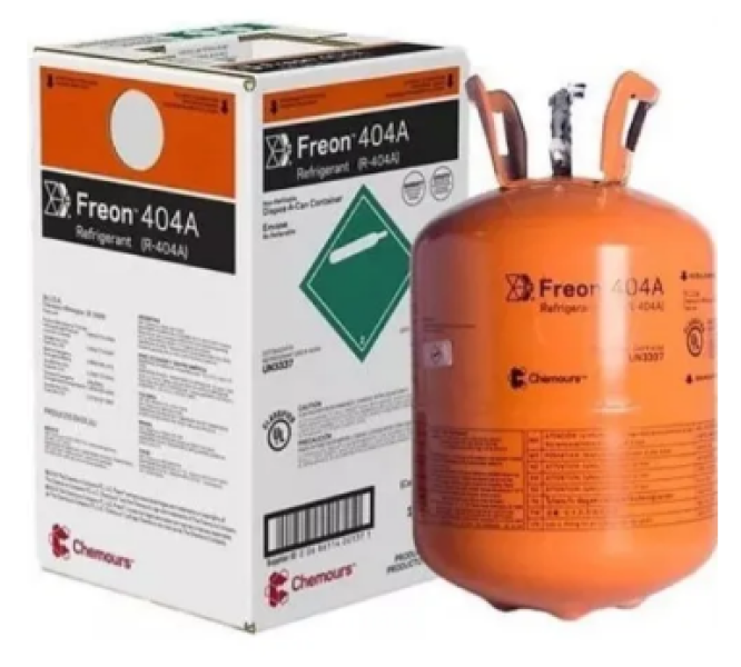 Gas r 404a garrafa x 10.9 kg freon