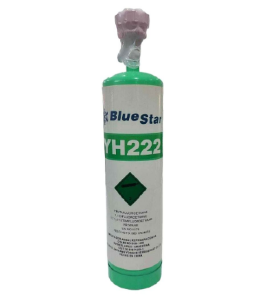 Gas yh 222 lata x 680 grs blue star ( c/ valvula de carga )