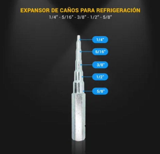 Expansor de caño 5 en 1